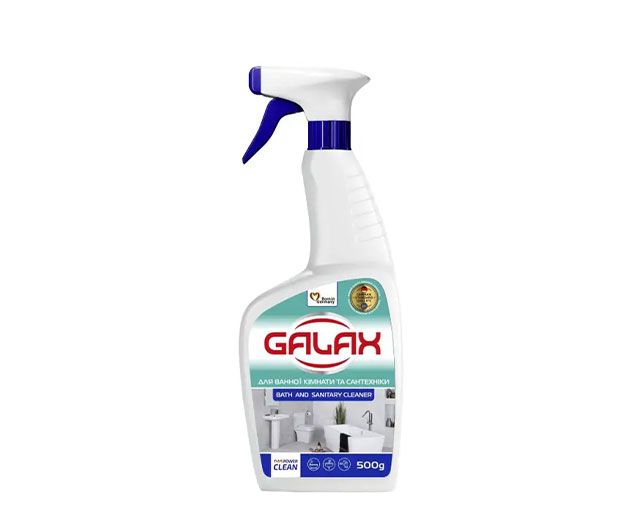 Galax Bathroom cleaner to remove limescale and soap stains 500ml