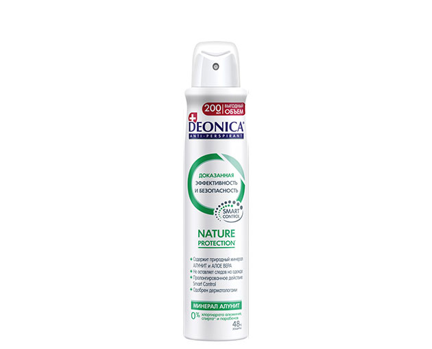 DEONICA ანტიპერსპირანტი nature protection