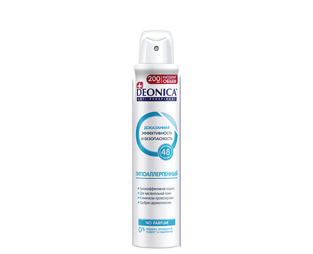 DEONICA Deodorant Hypoallergenic 200ml