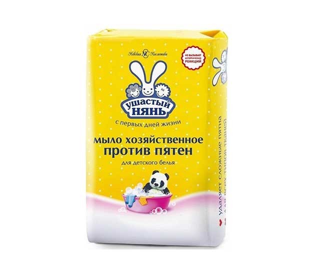 USHASTIY NYAN Children's household soap for stains 90g