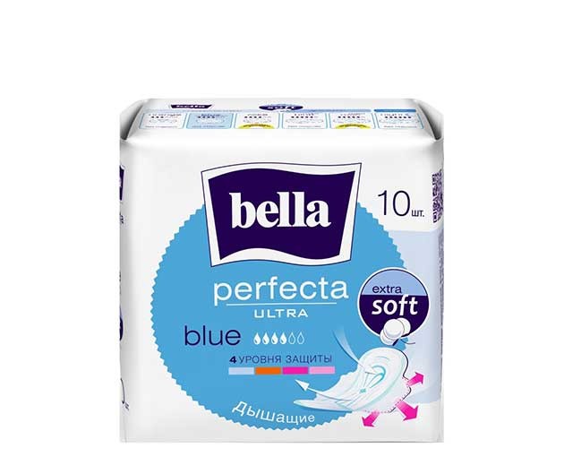 BELLA ultra Blue Hygienic Pads 10 pcs