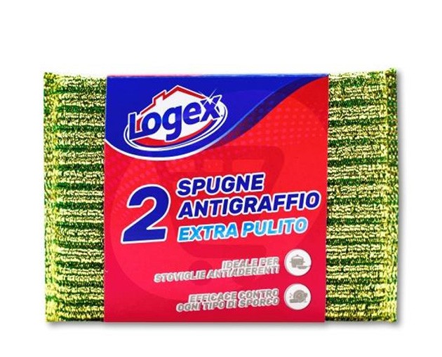 LOGEX ქვაბების სახეხი 2 ც ANTIGRAFFIO