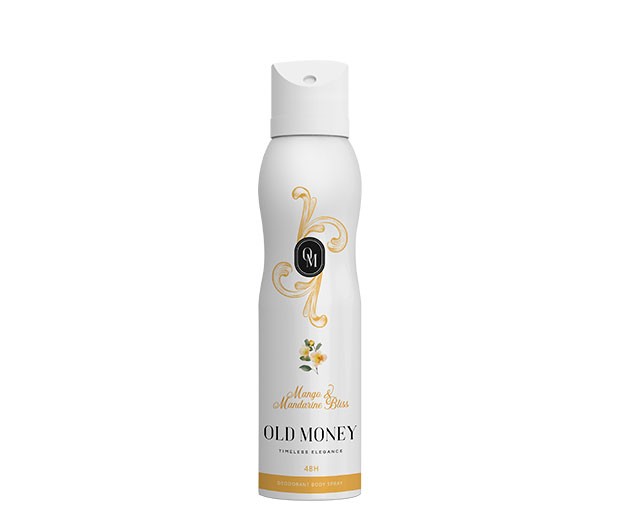OLD MONEY დეოდორანტი სპრეი Mango & Mandarine Bliss 150მლ