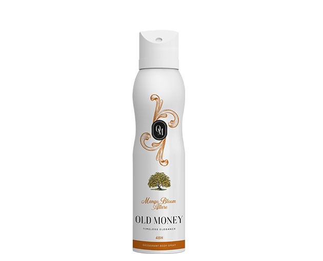 OLD MONEY დეოდორანტი სპრეი Mango Bloom Allure 150მლ