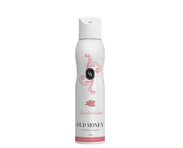 OLD MONEY  დეოდორანტი სპრეი Rose Oud Delight 150მლ