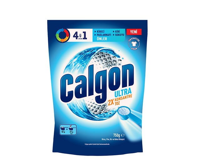 CALGON სარეცხი მანქანის გასაწმენდი ფხვნილი 750გრ