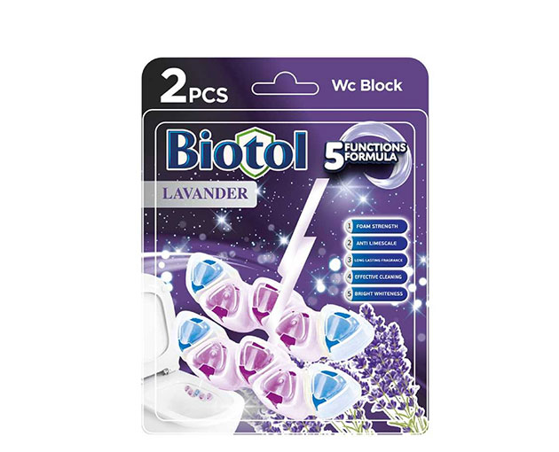 BIOTOL hanging flavoring Lavender in the toilet 2 pcs