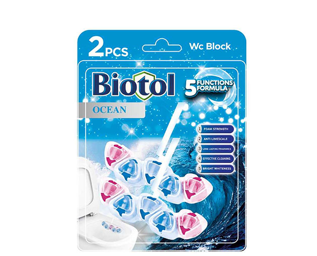 BIOTOL hanging flavoring ocean in the toilet 2 pcs