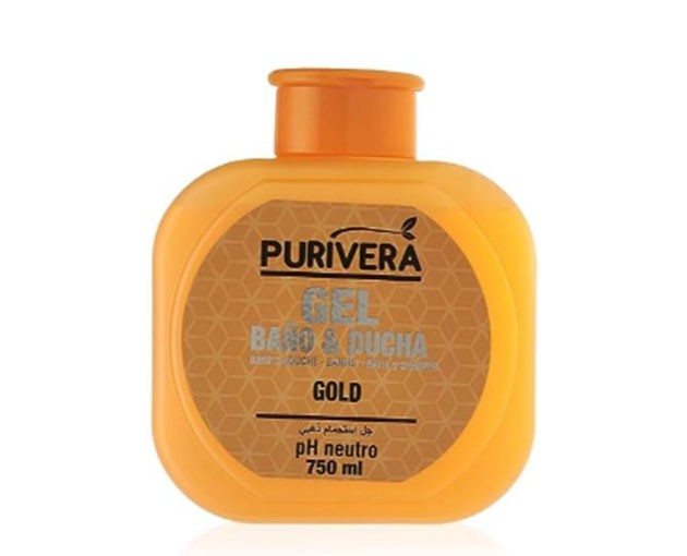 PURIVERA Shower Gel gold 750 ml