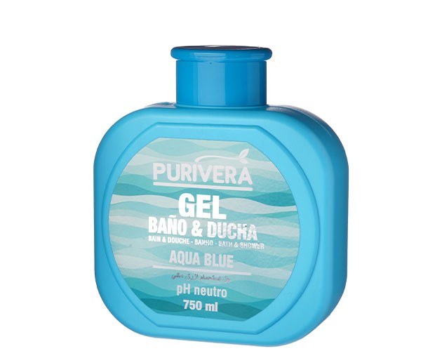 PURIVERA შხაპის გელი ზღვის მინერალი 750მლ