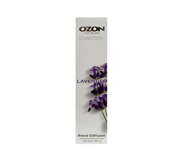 OZON ჰაერის არომატიზატორი ჯოხებით ლავანდა 110მლ