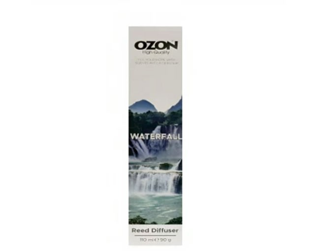 OZON ჰაერის არომატიზატორი ჯოხებით ჩანჩქერი 110მლ