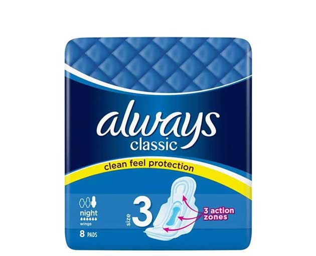 ALWAYS Maxi Classic Night 8pcs