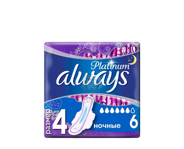 Always Platinum Ultra Secure Night Pads 7 drops 10pcs