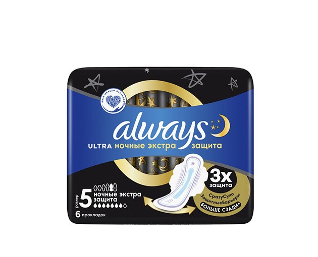 ALWAYS ულტრა ღამის 6ც