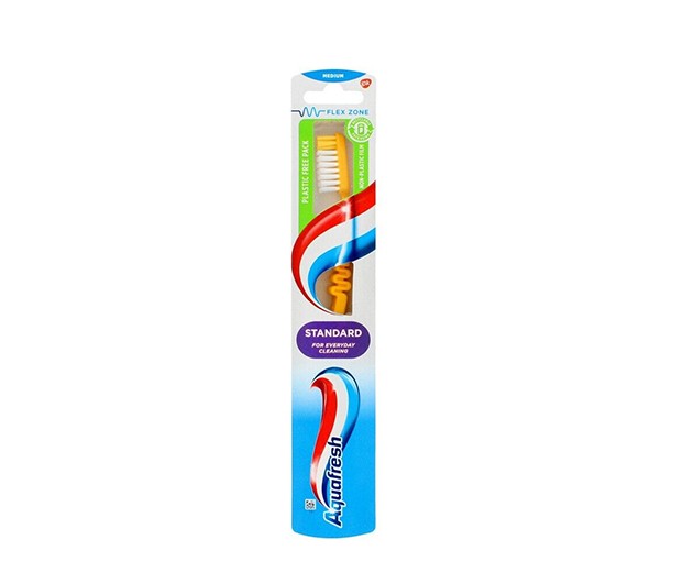 AQUAFRESH კბილის ჯაგრისი სტანდარტული 1ც