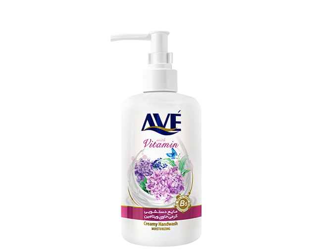 Ave Liquid Cream Soap violet and milk
