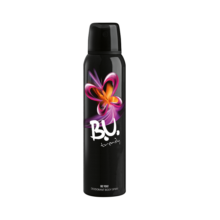 8596/ დეზოდორანტი-სპრეი BU TRENDY 150ML