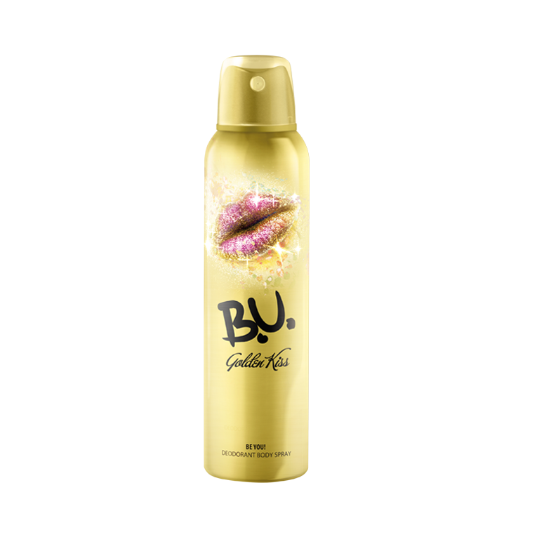 B.U. Golden Kiss დეოდორანტი სპრეი 150 მლ