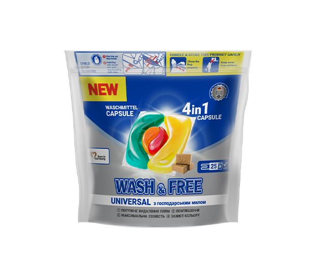 Detergent in the form capsules