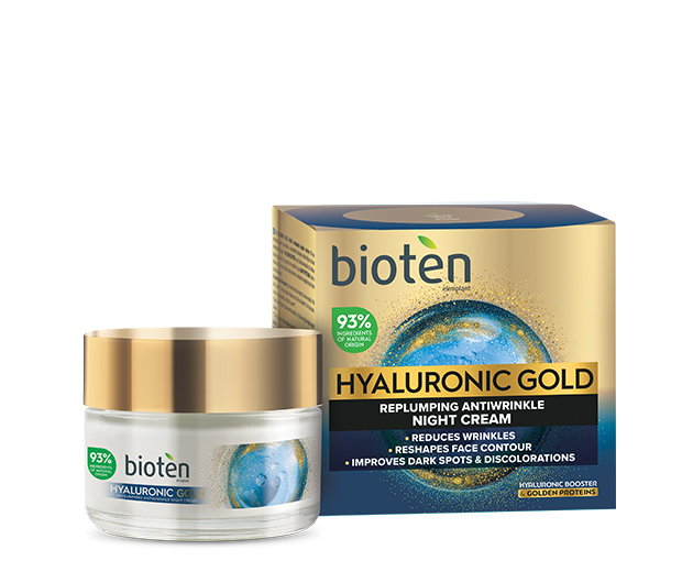 BIOTEN night cream hyaluronic GOLD 50 ml