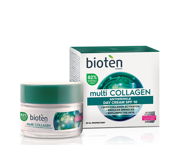 BIOTEN დღის კრემი ნაოჭების საწინააღმდეგო Multi-Collagen 50მლ