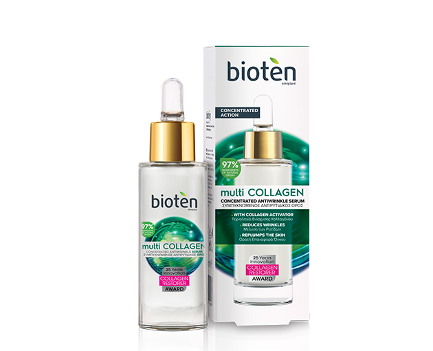 BIOTEN შრატი ნაოჭების საწინააღმდეგო Multi-Collagen 30მლ