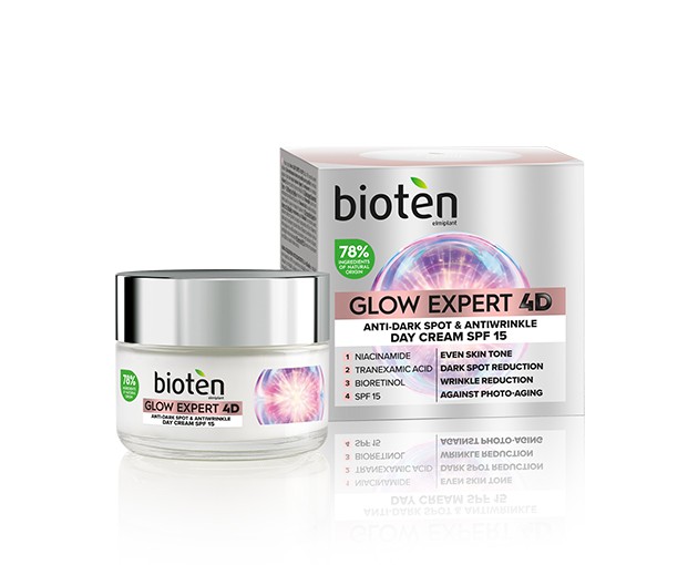 BIOTEN Glow Expert 4D დღის კრემი 50მლ