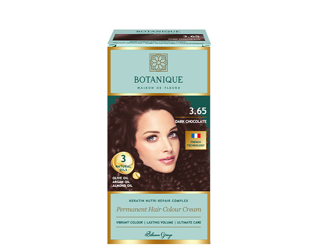 BOTANIQUE Hair Dye 3.65 Dark chocolate