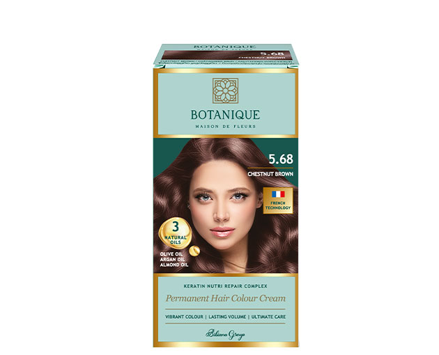 BOTANIQUE Hair Dye 5.68 Chestnut Brown