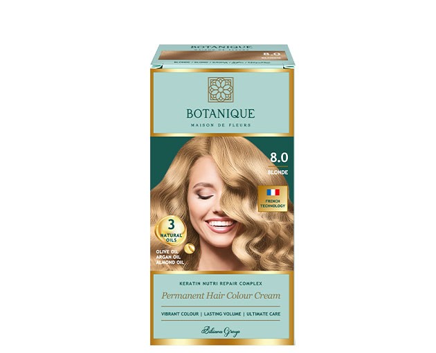 BOTANIQUE თმის საღებავი 8.0 ქერა