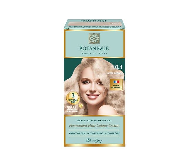 BOTANIQUE თმის საღებავი 10.1 ვერცხლისფერი ქერა 