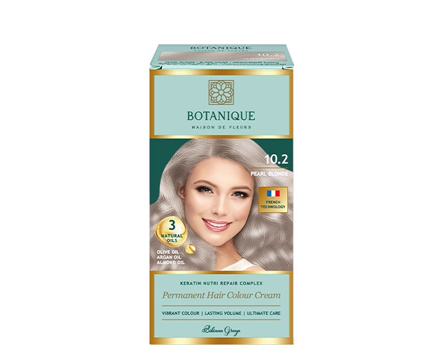 BOTANIQUE თმის საღებავი 10.2 მარგალიტისფერი ქერა