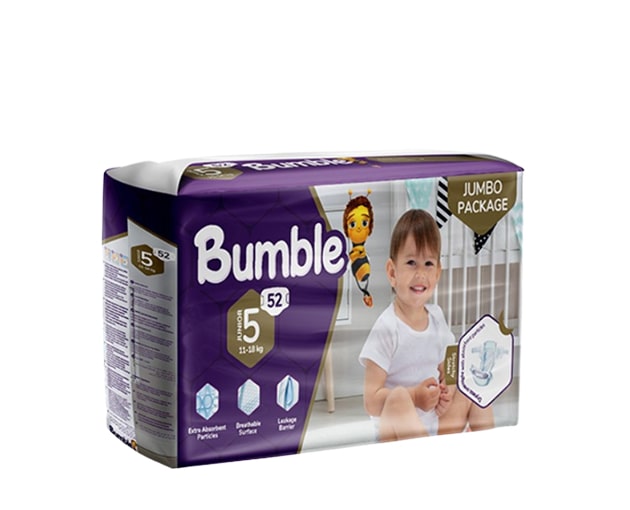 BUMBLE N5 ბავშვის საფენი 11-18კგ