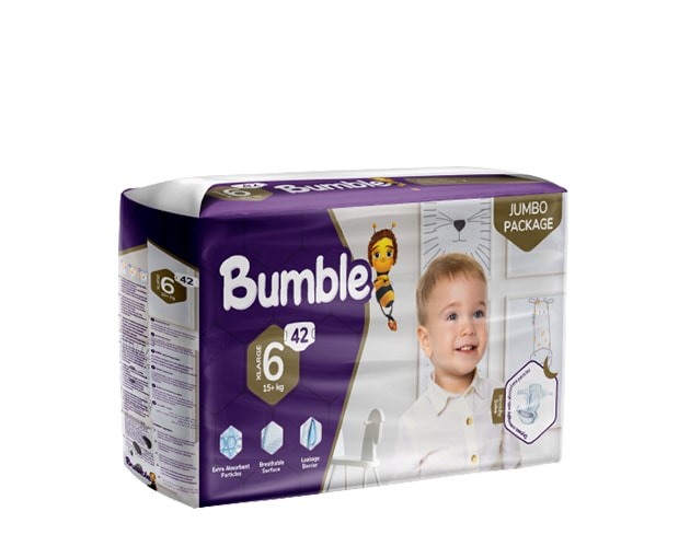 BUMBLE N6 ბავშვის საფენი 15+კგ