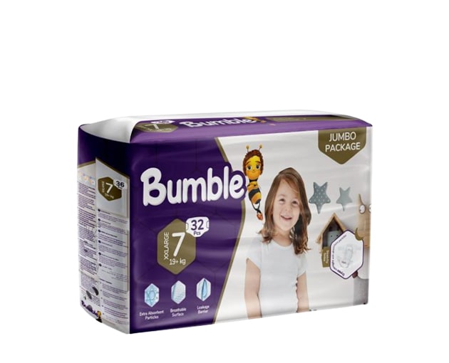 BUMBLE N7 ბავშვის საფენი 19+კგ