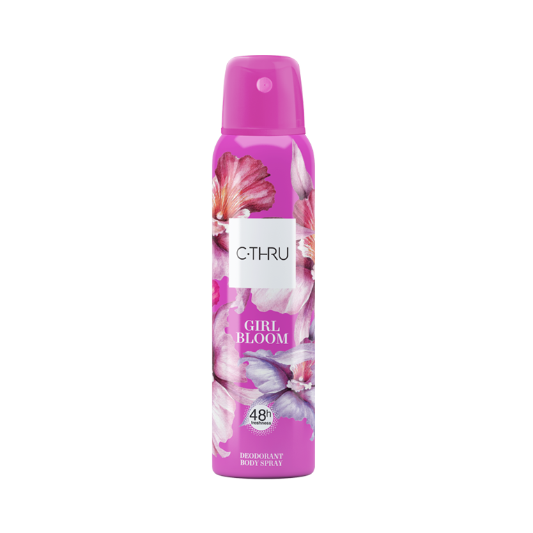 3720/ C-THRU დეზოდორანტი სპრეი GIRL BLOOM 150ml