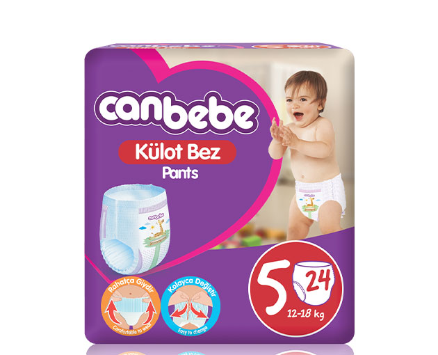 Canbebe N5 ბავშვის ტრუსი 12-18 კგ
