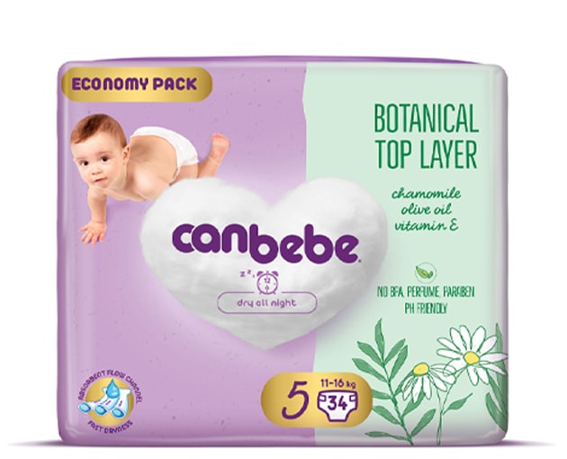 Canbebe N5 baby diaper 11-18kg