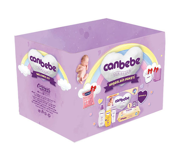 Canbebe-ს ახალშობილის სასაჩუქრე ნაკრები