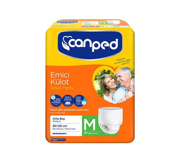 CANPED M size adult diapers 30pcs