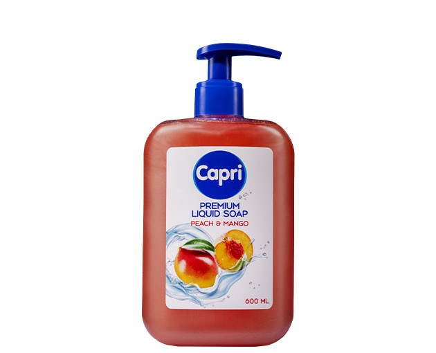 CAPRI liquid soap peach and mango 600ml