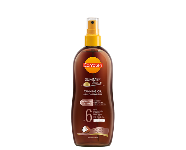 Carroten  tanning  oil  SPF6 spray 200 ml