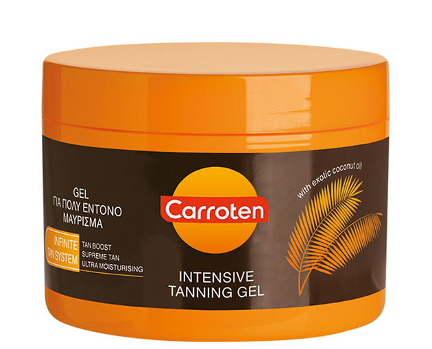 Carroten intensive tanning gel 150 ml