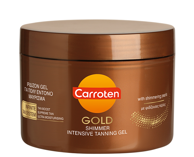 Carroten Gold intensive tanning gel Gold 150 ml