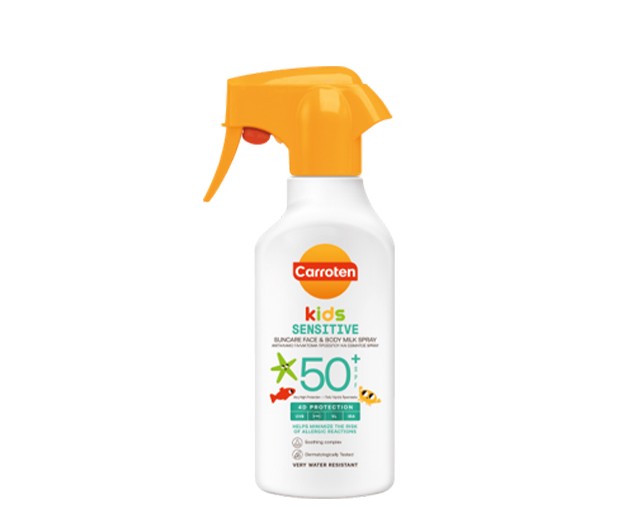 Carroten children's face and body sunscreen milk-spray SPF 50+ 270 ml