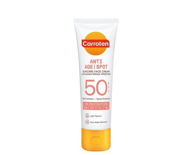 CARROTEN SPF50 Face Sunscreen Cream ANTISPOT 50ml