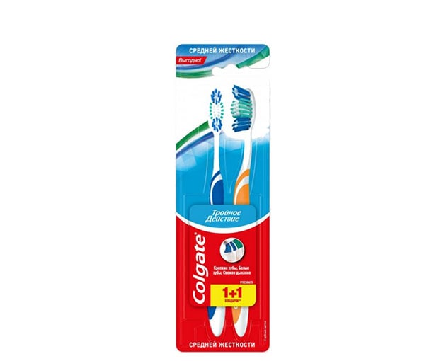 Colgate კბილის ჯაგრისი 1+1