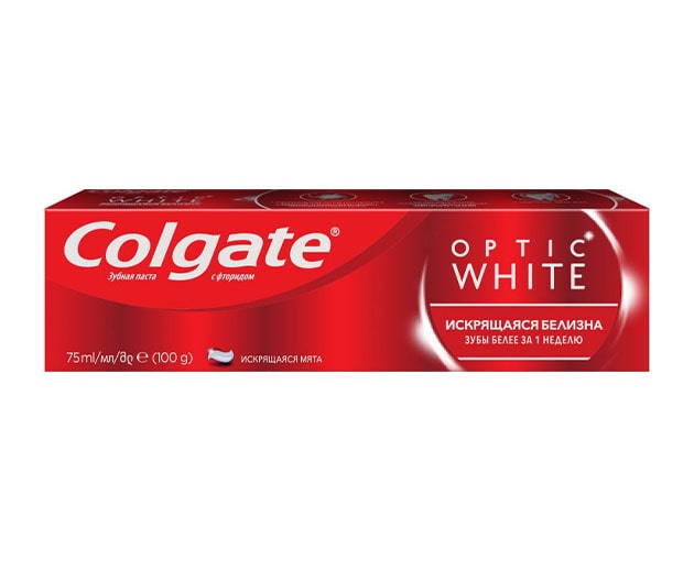 Colgate Toothpaste Optic White 75ml