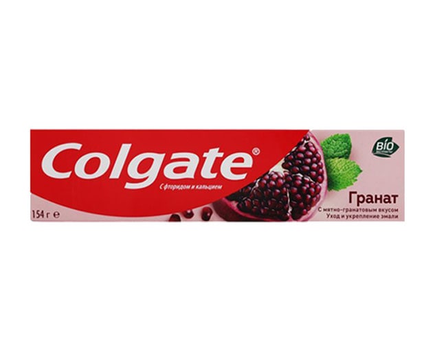 Colgate გამაძლიერებელი კბილის პასტა ბროწეული და პიტნა 100მლ